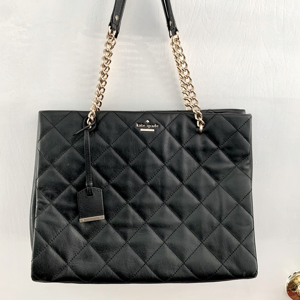 SOLD‼️ Kate Spade Quilted Leather Tote